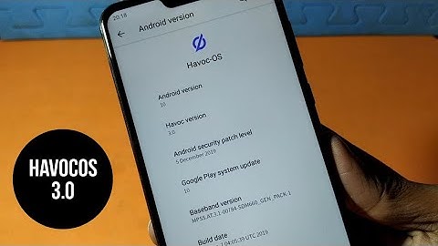Install HovacOS 3.0 ROM on Asus Zenfone Max Pro M2