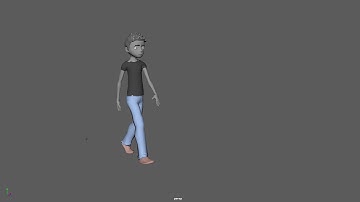 3D Animation 1 Assignment 3: Walk Cycle