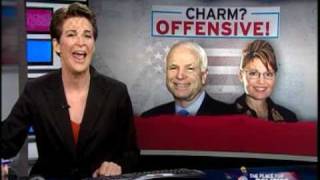 Rachel Maddow: McCain on Charm Offenssive 10/17/08