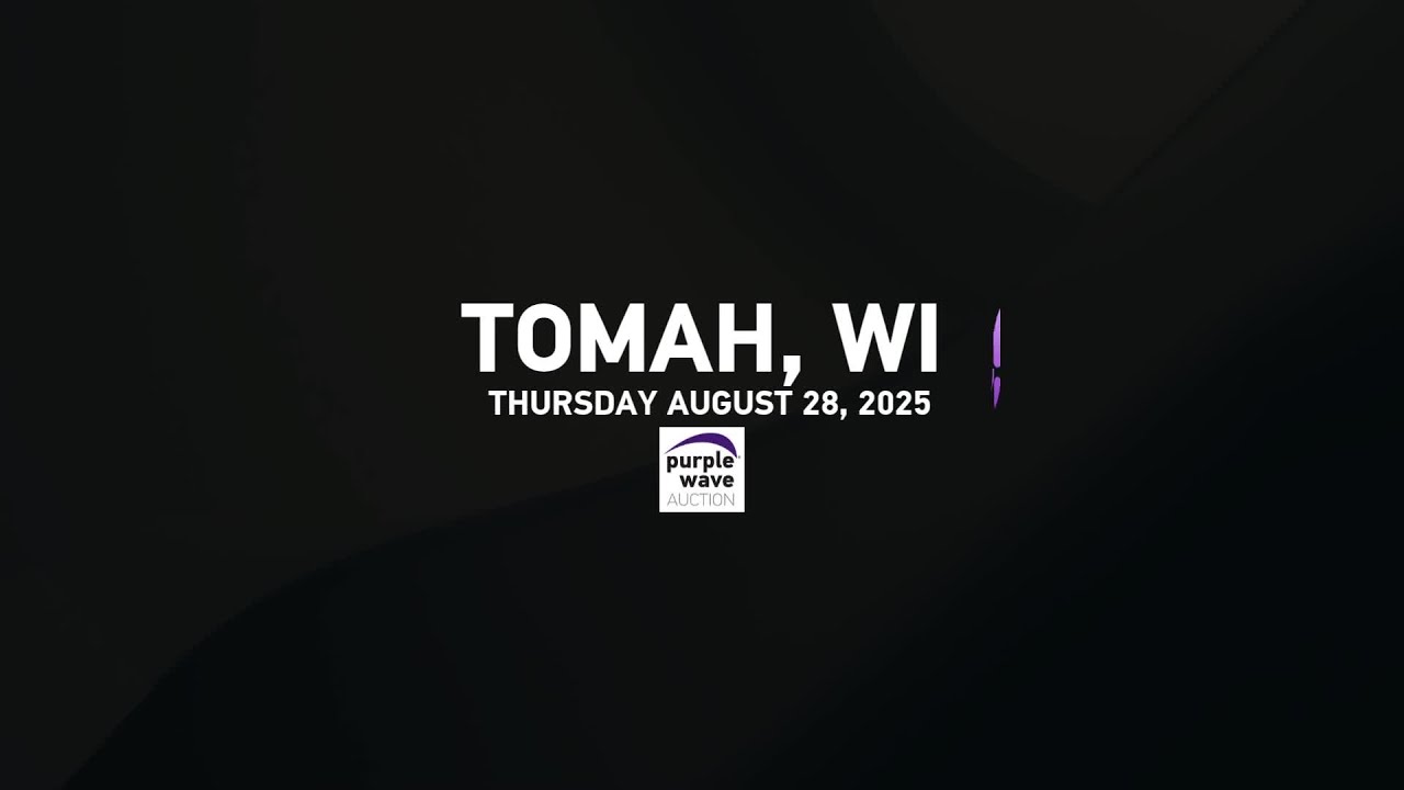 Tomah, WI | Selling on August 28, 2025