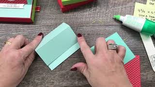 How to make an Easel Top Match Box Treat