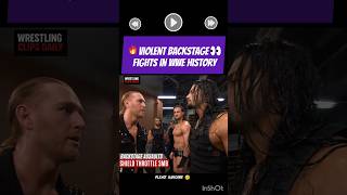 Violent Backstage Fights In WWE