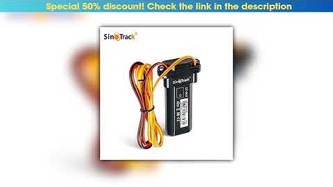 Deal SinoTrack Best GPS Tracker ST-901 Vehicle Tracking Device Waterproof Motorcycle Car GPS GSM SM