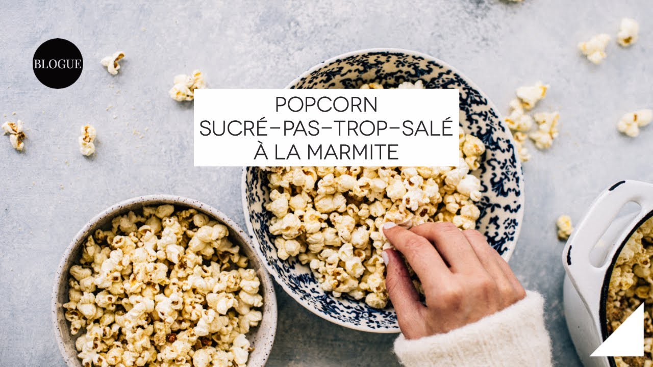 Popcorn sucré salé Recette