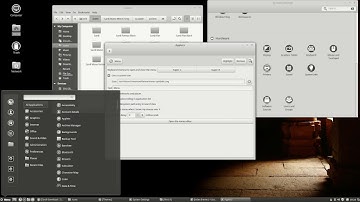 How to change the Linux mint icon at the left bottom corner in Linux Mint 17.3 - mute