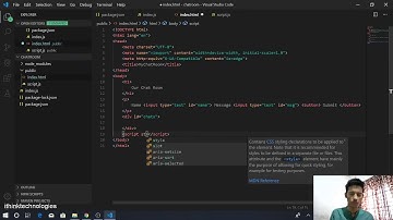 Making a chat room using express js: Part 1 | Express tutorial
