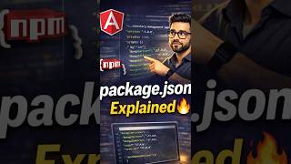 Angular package.json Explained 🔥 | Dependencies, Scripts & Pro Tips (Real Project) #package #npm