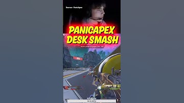 PanicApex smashing his desk | Apex Legends #apexlegends #shorts