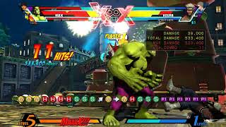 umvc3 Hulk easy combo