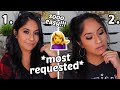 my 2 MOST requested makeup looks *very easy*