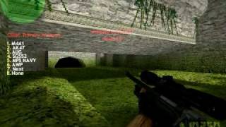 GamePlay Counter strike 1.5 The first CS !! From 2000 ... HD