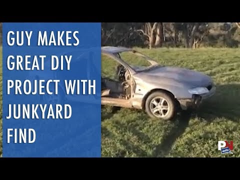 Guy Makes A Great DIY Project With A Junkyard Find