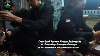 keceriaan,kebersamaan,gotong royong demi utuhnya group rebana modern 'KALIMO SODO'