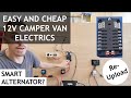 CHEAP EASY 12V Camper Van ELECTRICS (REUPLOAD) - How To