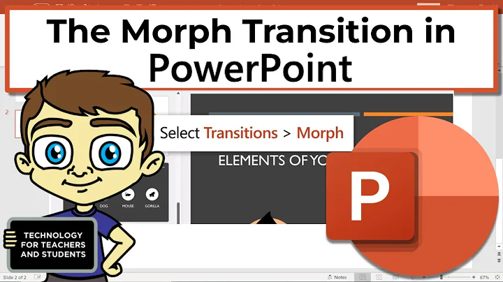 Using the PowerPoint Morph Transition