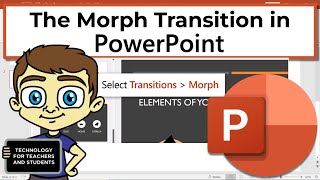 Using the PowerPoint Morph Transition