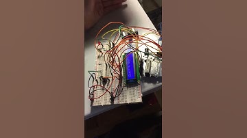 Joystick LED Blink-Speed Control + LCD Ultrasonic Distance Measure