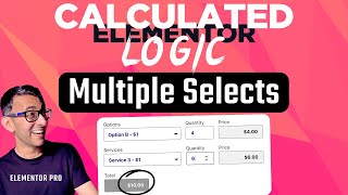 Calculated Logic with Elementor's Many Select Form Forms