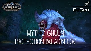 Uldir: Mythic Ghuun (Prot Paladin PoV)
