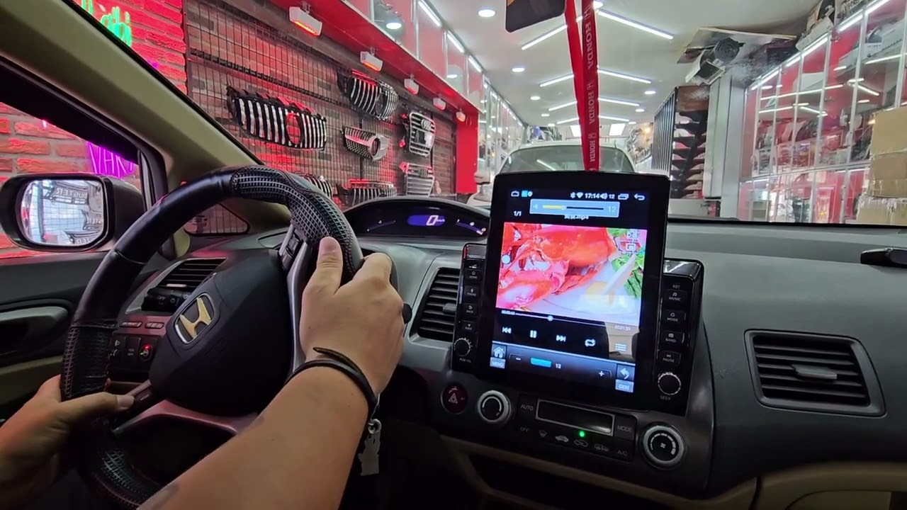 Honda Civic Android Tesla Multimedya