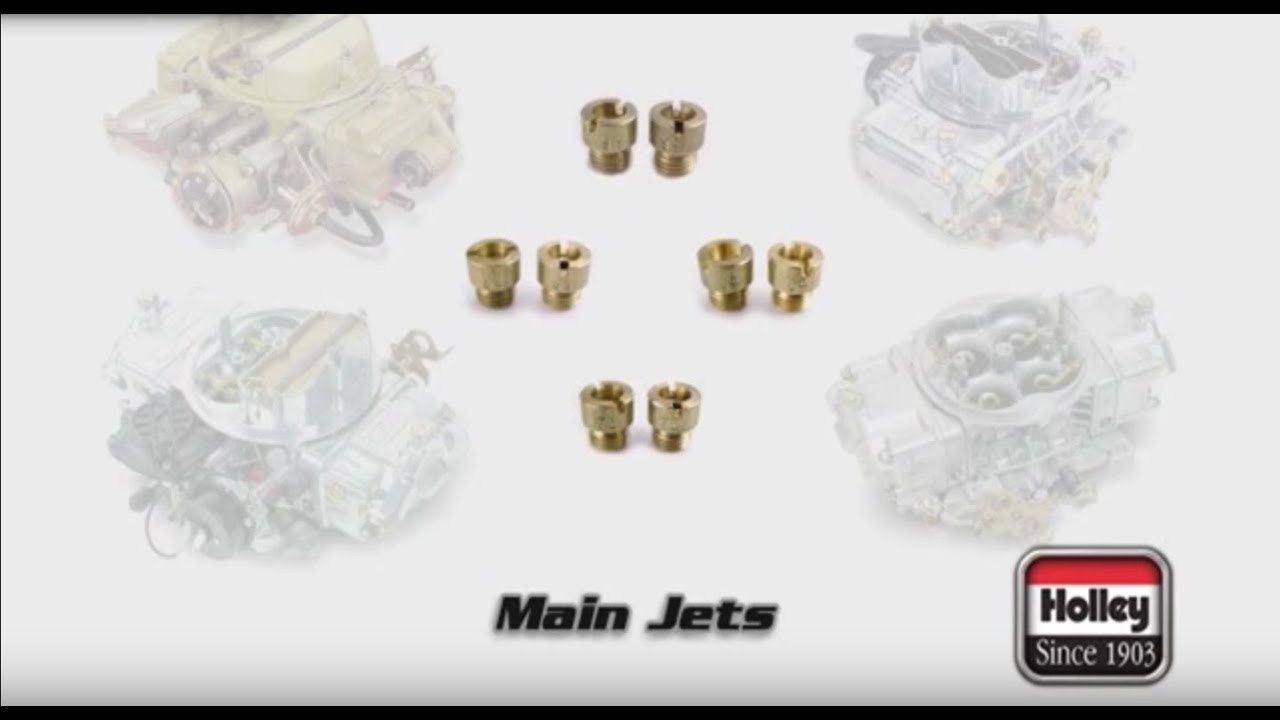 Holley Carburetor Jet Size Chart