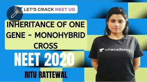 Inheritance of One Gene Principles of Inheritance and Variation L02 || NEET 2025(Old video) #ritumam