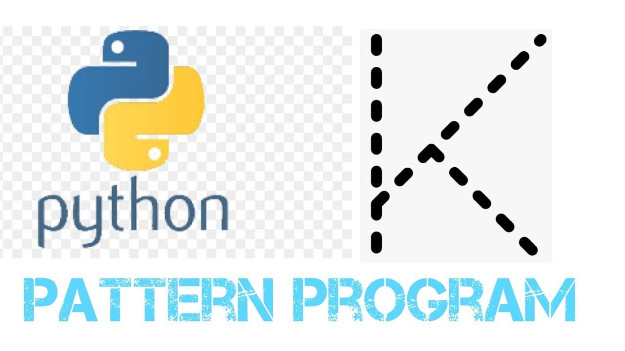 Python Pattern Programs - Printing Stars '*' in K Shape || Python Exam Questions