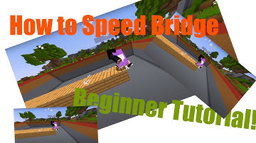 Hypixel Tutorials - Beginners Guide to Speed Bridging - The Ninja Bridge