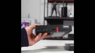 3D Printed Case: ☝️☝️☝️ M720q Tiny PC Cooling Solution #gaming #pc