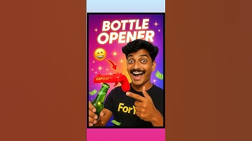 Bottle opener 🔁 smart way || smart gadgets for you #opener #gadgets2025 #viral