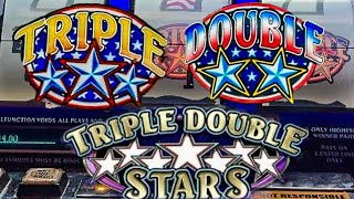 Multipliers Lined Up Old School Triple Double Stars 3 Reel Slot