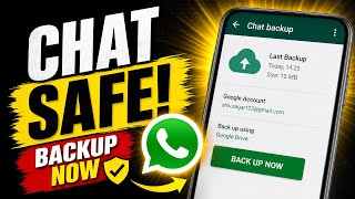 WhatsApp backup without losing chats | Android backup recovery