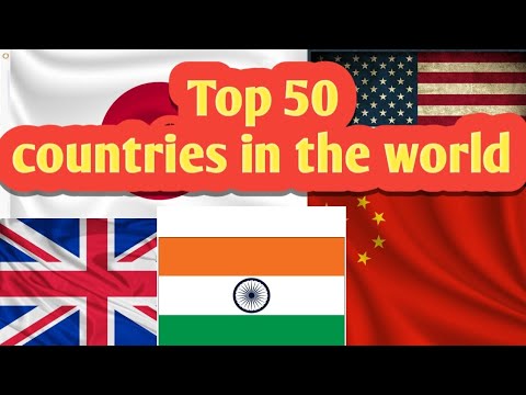 Top 50 countries in the world/ by ranking #videoviral #1000subscriber ...