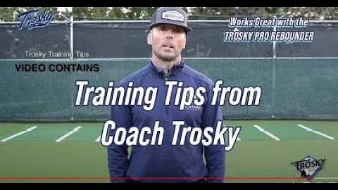 Trosky Infield Mastery Footwork Series Training Tips
