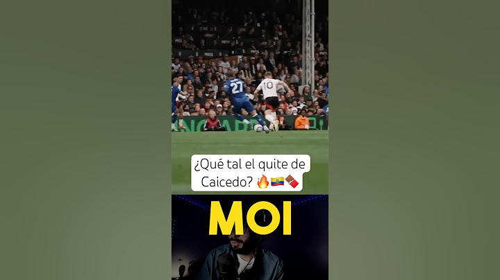 ¿Qué tal el quite de Caicedo? #moisescaicedo #caicedo #chelseafc #ecuador #futbol
