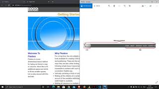 Responsive Navigation menu using CSS Flexbox and HTML
