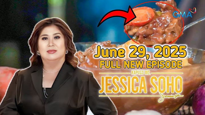 Kapuso Mo, Jessica Soho: June 29, 2025 Full Latest Episodes #kmjs #kmjslatest
