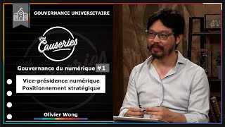 Causeries De La Gouvernance Universitaire - Gouvernance Du Numérique