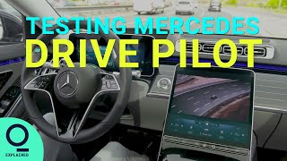 Autonomous Driving At The Wheel Of Mercedes Drive Pilot