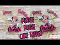 Minnie Mouse Theme: DIY cake topper