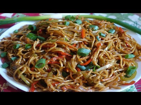 रेस्टारंट से बेहतर बनाइए वेज हक्का नूडल्स • Kitchen Tips • Veg Hakka Noodles • Sangeeta&rsquo;s World