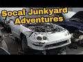 SoCal Junkyard Adventures # 1 - Searching for rare Integra and sc400 parts