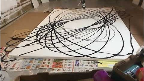 ULTIMATE AMBIENT SLOW MOTION PENDULUM PAINTING