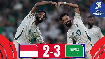 Arab Saudi menang dalam THRILLER 5 gol! | Indonesia - Arab Saudi | Cuplikan #AsianQualifiers