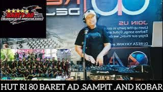 REZA YAYANK PESTA BARET AD HUT RI .KE 80