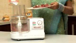Ronald Food Processor - Mixer Grinder Mutton Mincing Mutton Mincing Process