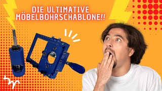 Ein Must-Have Für Jeden Möbelbauer Möbelbohrschablone Diy-Tool Mbs Pro Dngtools