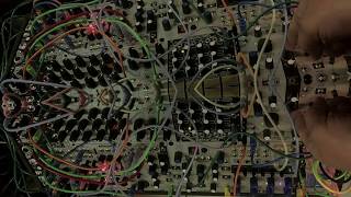 Modularsynth performance.. Bluesy Spooky Industrial Music