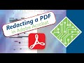 How to Redact PDFs in Adobe Acrobat