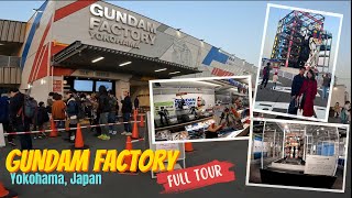 GUNDAM FACTORY FULL TOUR 2023!!  Yokohama Japan! #japanvlog